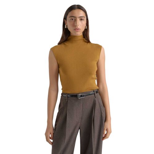 Cue Cotton Silk Cap Sleeve Knit